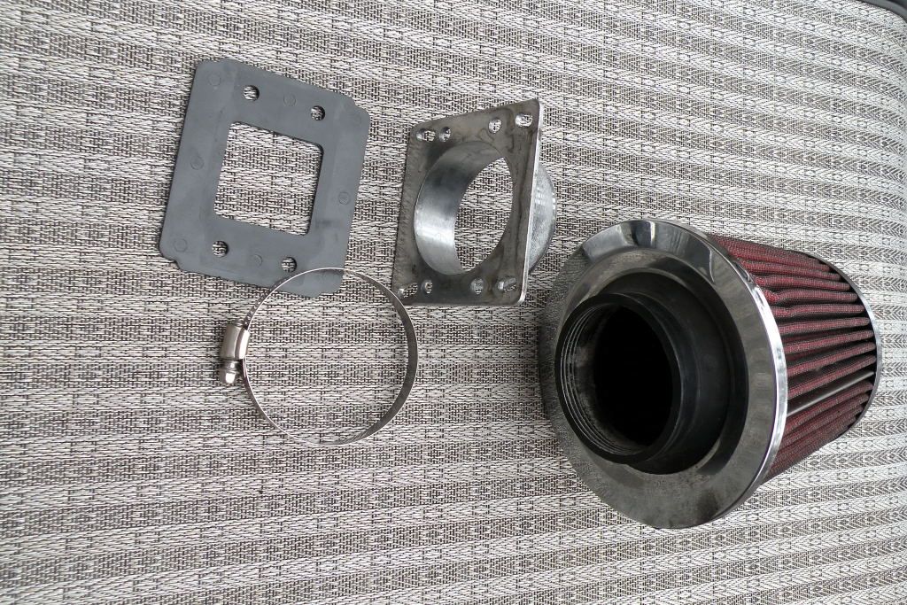 K&N cone air filter w/custom bracket Pelican Parts Forums
